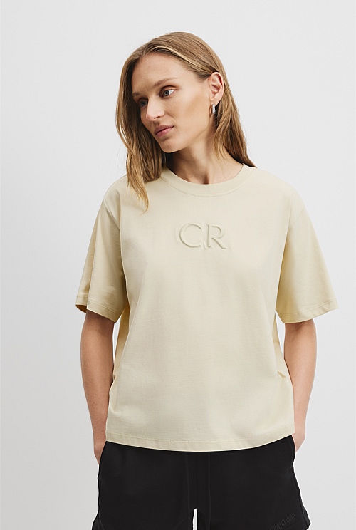 Australian Cotton CR Logo T-Shirt