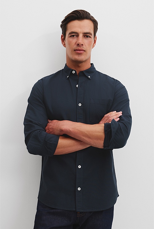 Regular Fit Australian Cotton Oxford Shirt