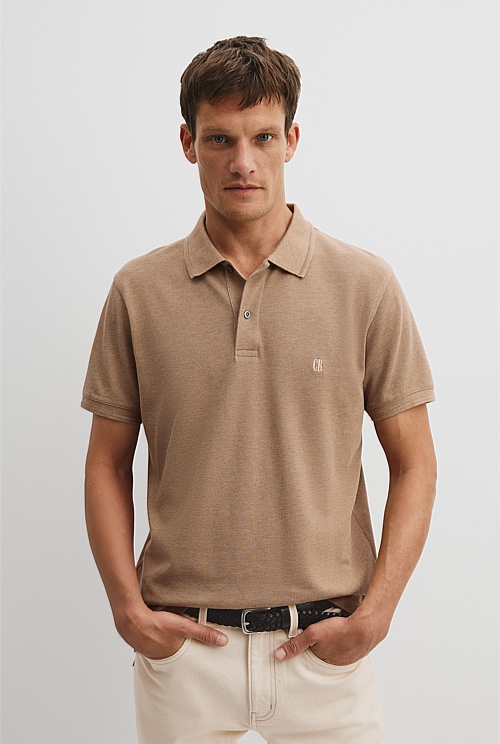 Verified Australian Cotton Pique Polo