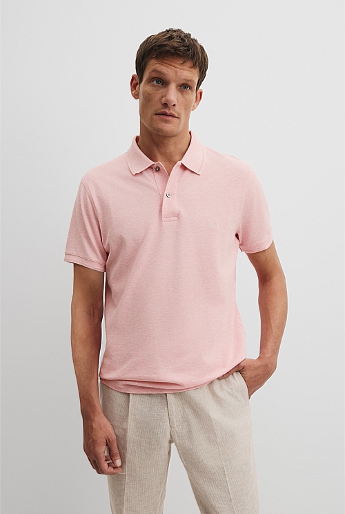 Verified Australian Cotton Pique Polo