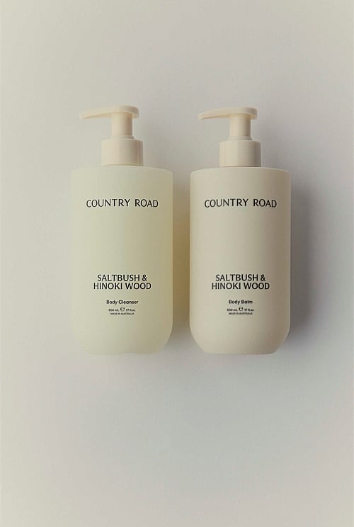 Australian Made Saltbush & Hinoki Wood Body Care Duet Australian Made Saltbush & Hinoki Wood Body Care Duet