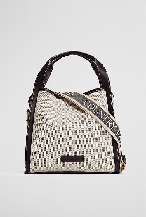 Middle Zip Crossbody Bag