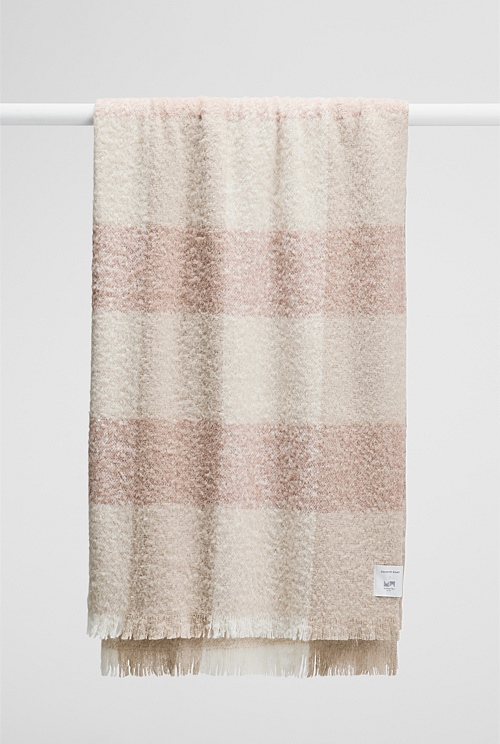 Australian Made CR x Waverley Mills Heath Throw