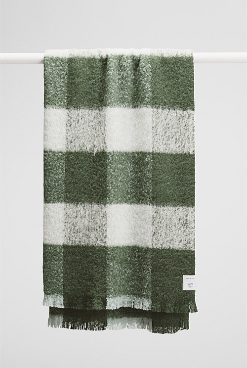 Australian Made CR x Waverley Mills Heath Throw