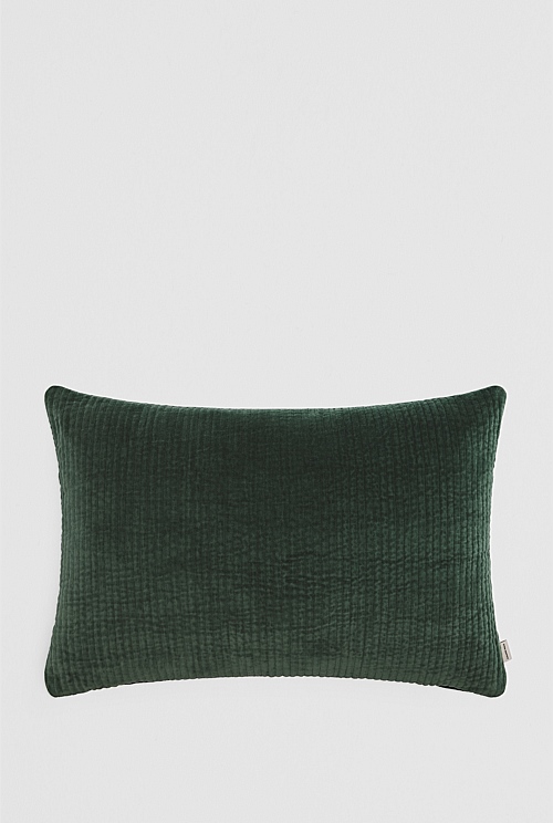Marlon Organically Grown Cotton Velvet 40x60 Cushion