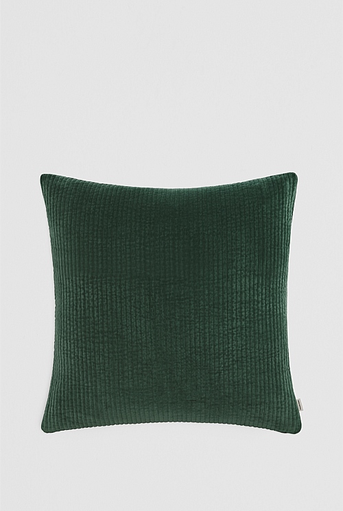 Marlon Organically Grown Cotton Velvet 55x55 Cushion