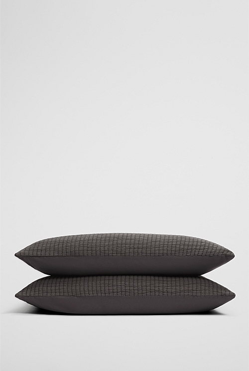 Pomona Standard Pillow Case Pair Pomona Standard Pillow Case Pair