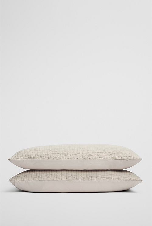 Pomona Standard Pillow Case Pair Pomona Standard Pillow Case Pair