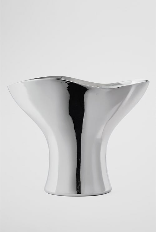 Pela Large Metallic Vase Pela Large Metallic Vase