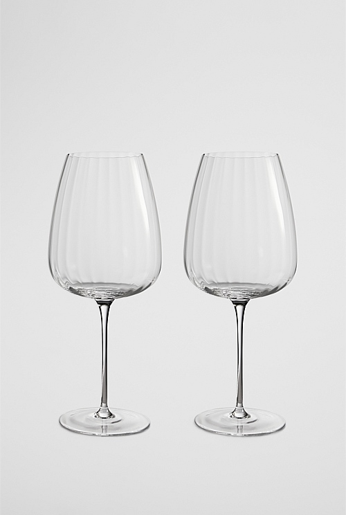 Viola Red Wine Set Of 2 Viola Red Wine Set Of 2