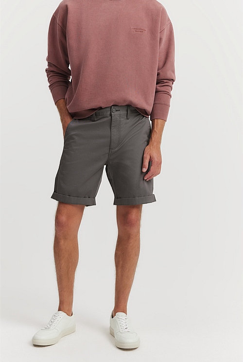 Verified Australian Cotton Stretch Chino Short