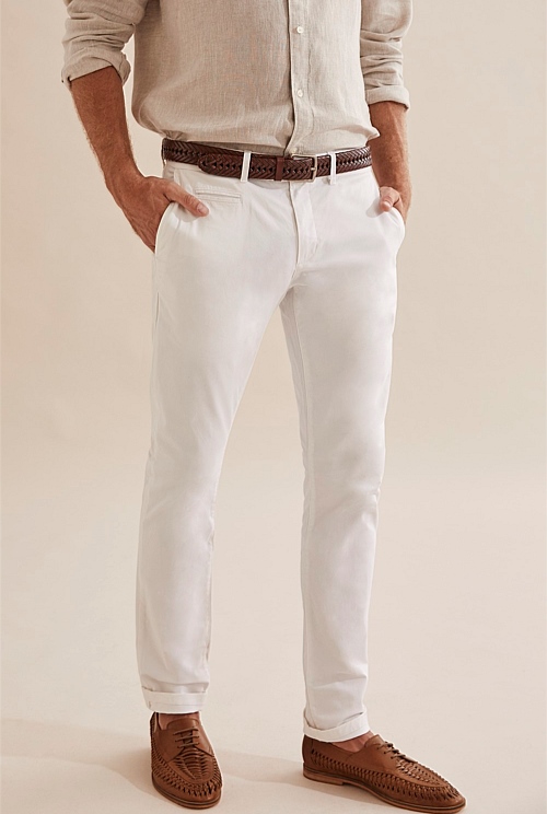 Verified Australian Cotton Slim Fit Stretch Chino