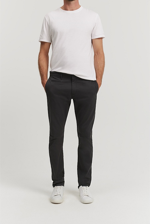 Verified Australian Cotton Slim Fit Stretch Chino