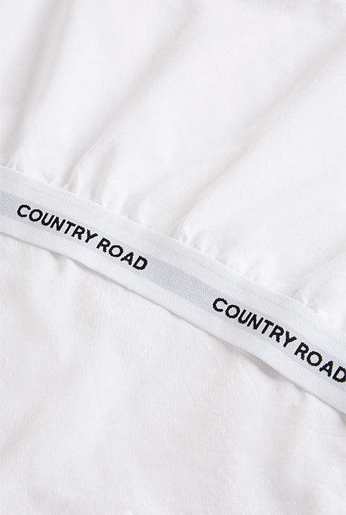 Brae Australian Cotton King Single Fitted Sheet Brae Australian Cotton King Single Fitted Sheet
