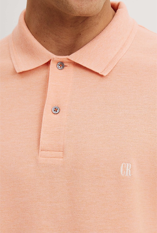 Verified Australian Cotton Pique Polo