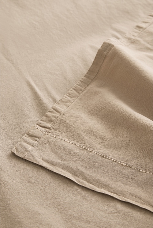 Brae Australian Cotton King Flat Sheet