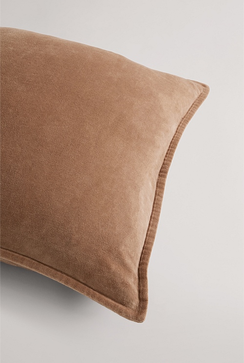 Pia Organically Grown Cotton Velvet 55x55 Cushion