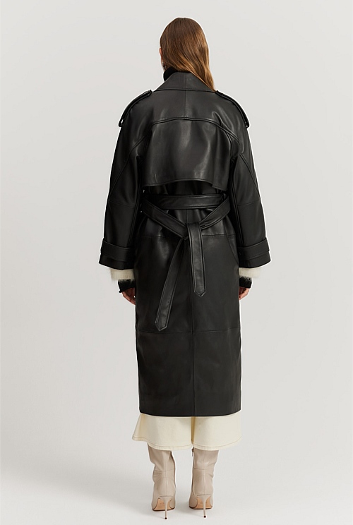 Leather Trench