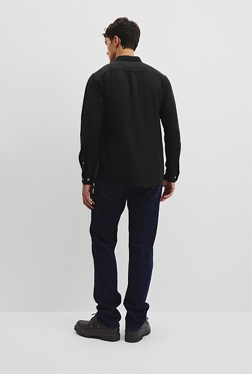 Australian Good Earth Cotton Regular Fit Oxford Shirt