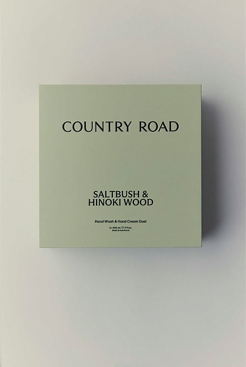 Australian Made Saltbush & Hinoki Wood Hand Care Duet