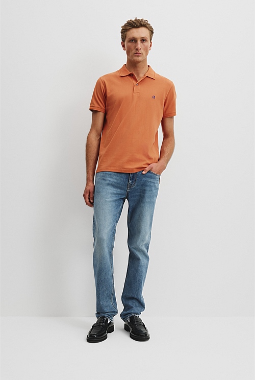 Verified Australian Cotton Pique Polo