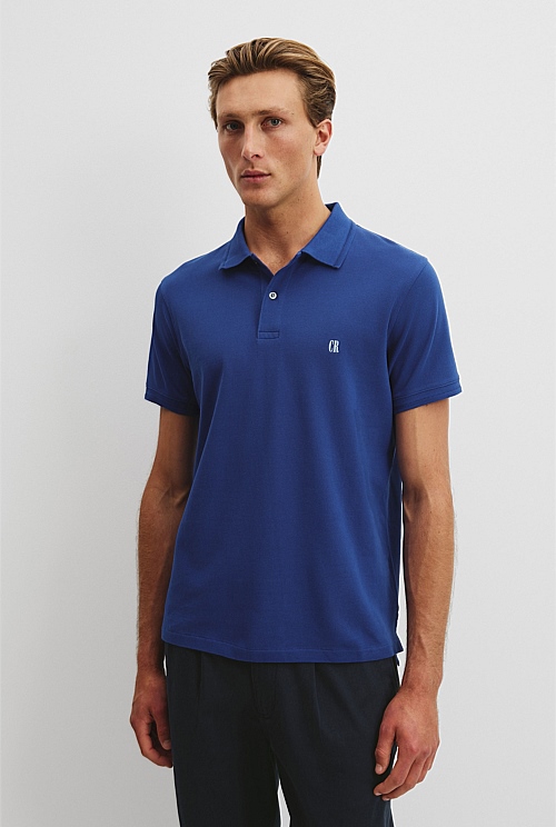 Verified Australian Cotton Pique Polo