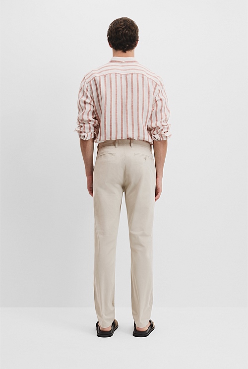 Australian Cotton Tapered Fit Stretch Chino