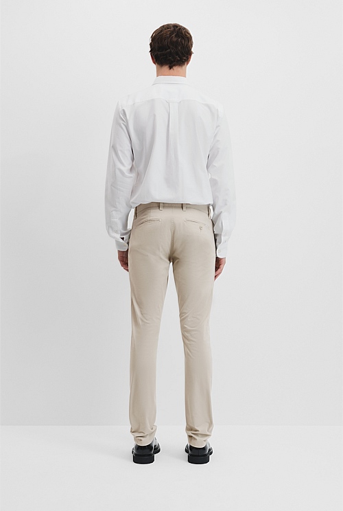 Australian Cotton Slim Fit Stretch Chino