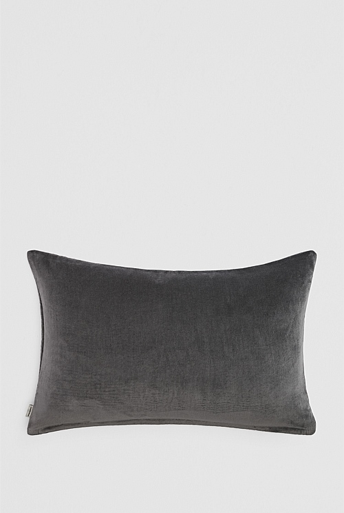 Marlon Organically Grown Cotton Velvet 40x60 Cushion