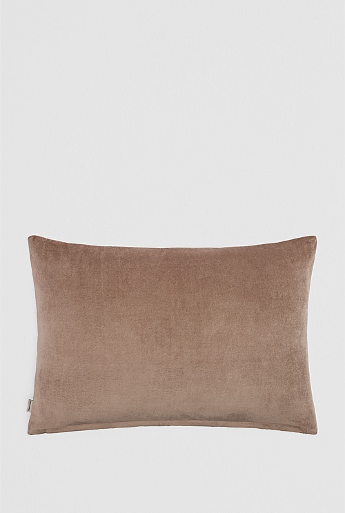 Marlon Organically Grown Cotton Velvet 40x60 Cushion