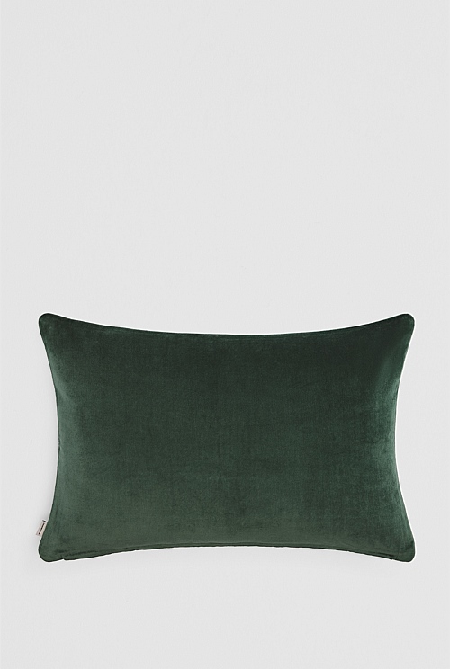 Marlon Organically Grown Cotton Velvet 40x60 Cushion