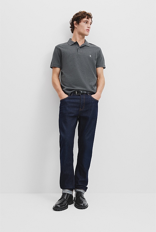 Verified Australian Cotton Pique Polo