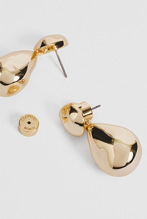 Molten Drop Earring