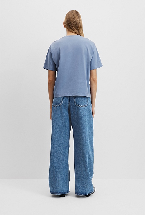 Australian Cotton CR Logo T-Shirt