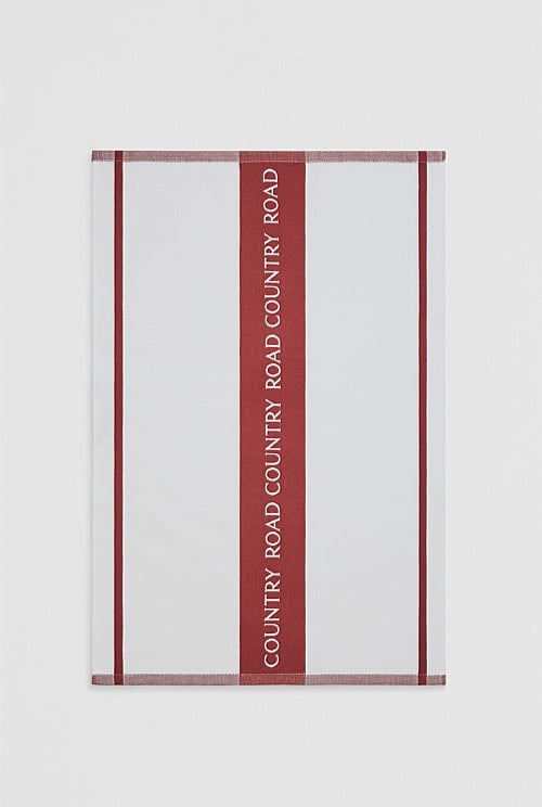 CR Logo Verified Australian Cotton Tea Towel