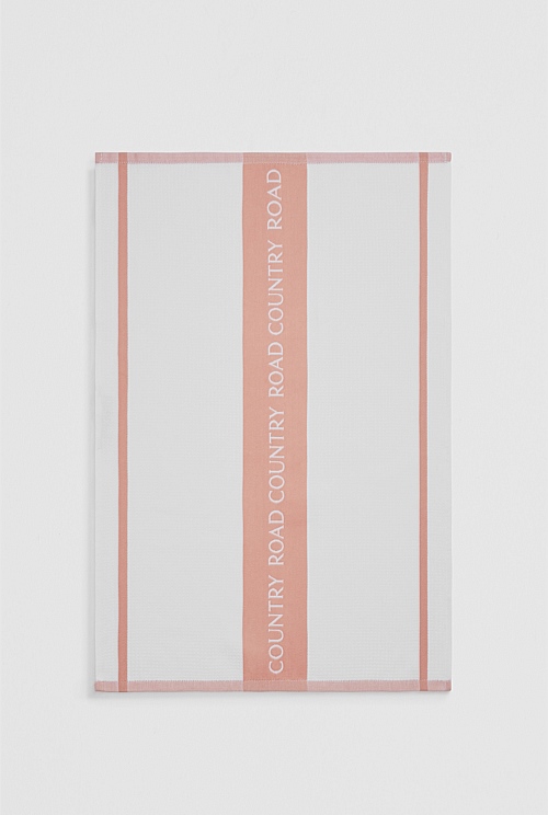 CR Logo Verified Australian Cotton Tea Towel