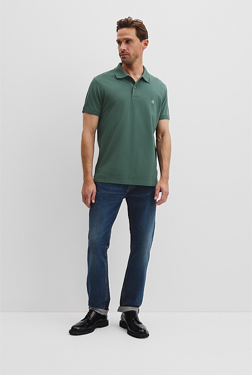 Verified Australian Cotton Pique Polo