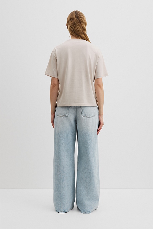 Australian Cotton CR Logo T-Shirt