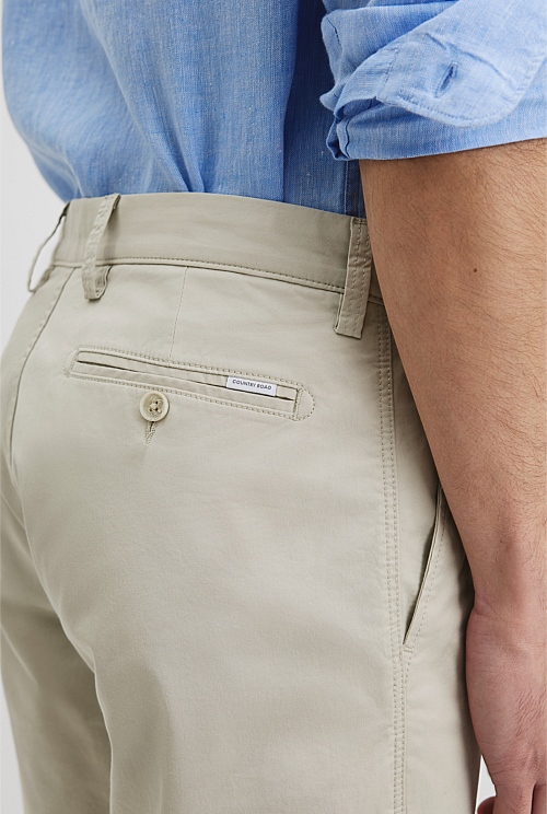 Australian Cotton Stretch Chino Short