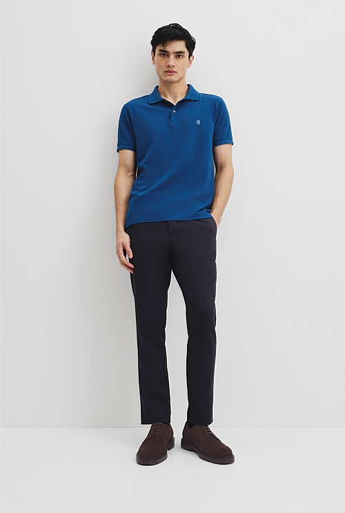 Verified Australian Cotton Pique Polo