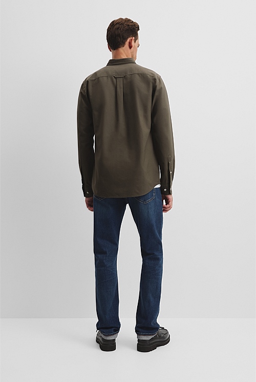 Regular Fit Australian Cotton Oxford Shirt