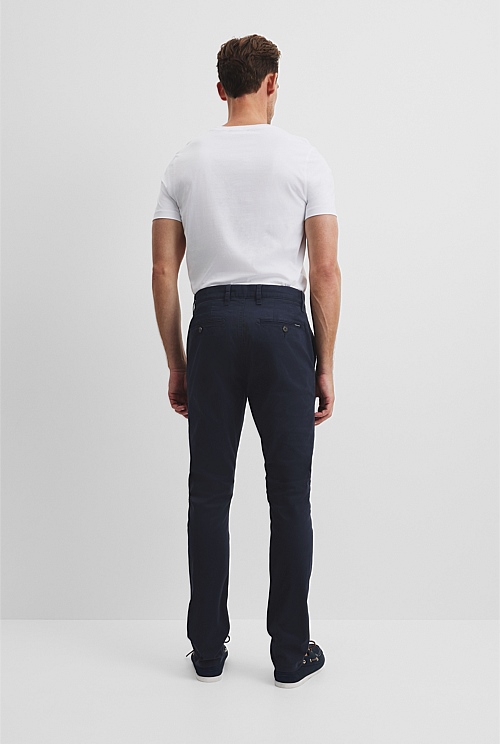 Australian Cotton Slim Fit Stretch Chino