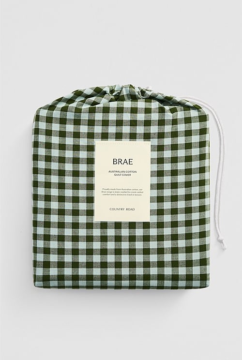 Brae Australian Cotton Super King Quilt Cover