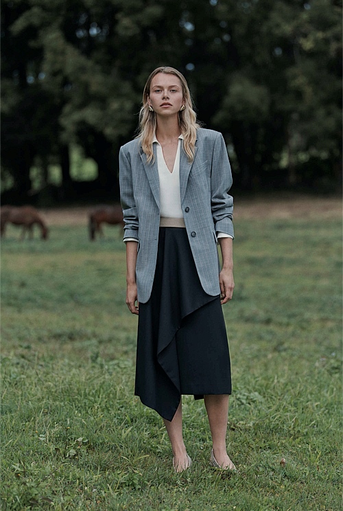 Suit Midi Skirt