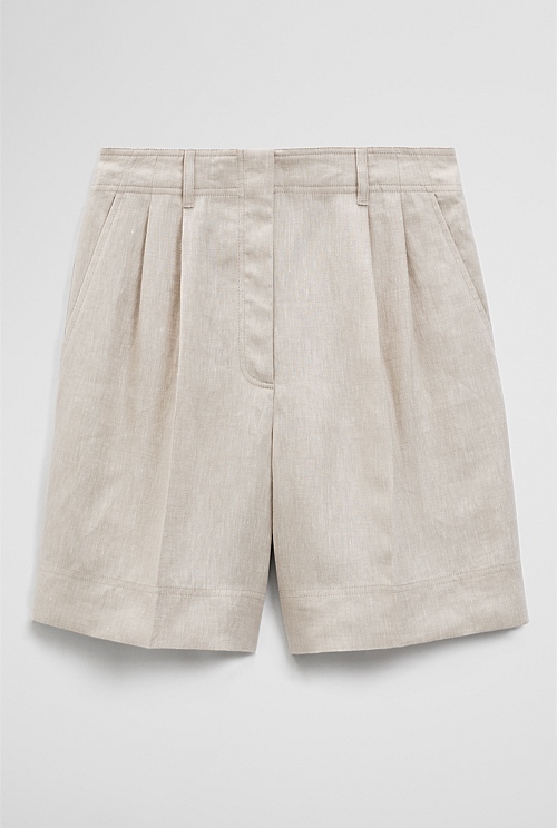Longline Linen Short