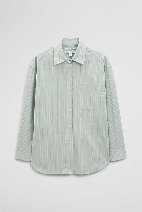 Stripe Poplin Shirt