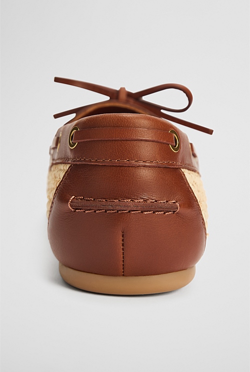 Grace Raffia Loafer