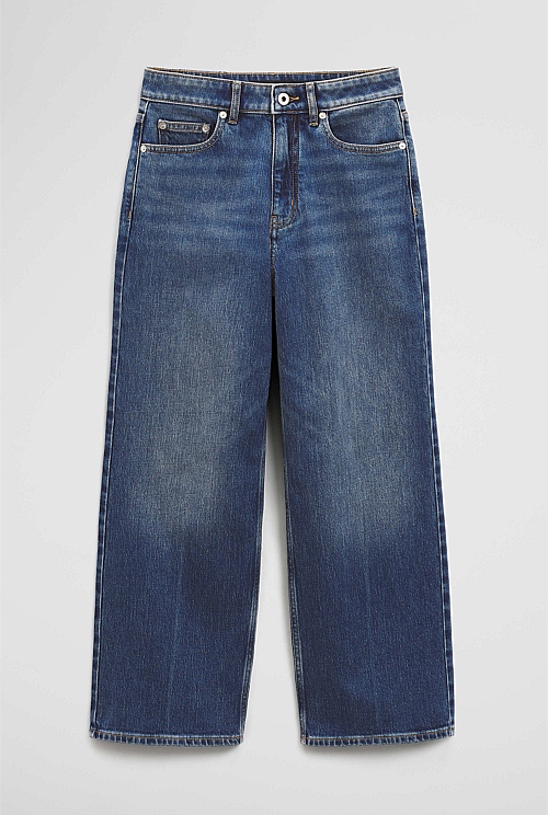 Classic High Rise Wide Leg Jean
