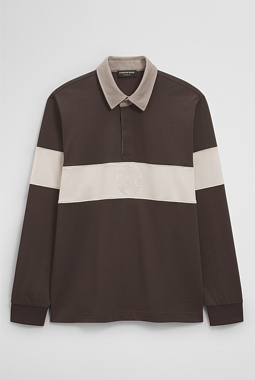 Australian Cotton Panel Rugby Polo Australian Cotton Panel Rugby Polo