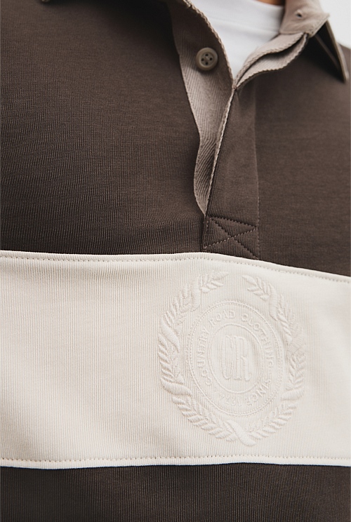 Australian Cotton Panel Rugby Polo Australian Cotton Panel Rugby Polo